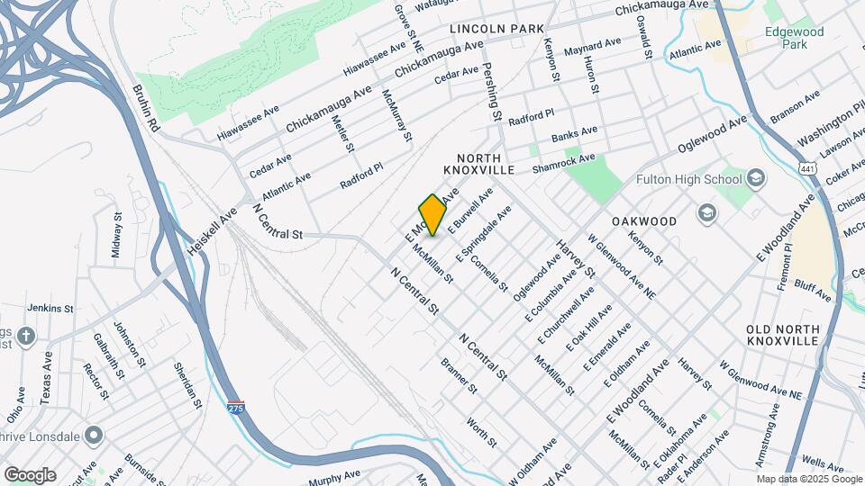 215 E Burwell Ave Map and Location Details