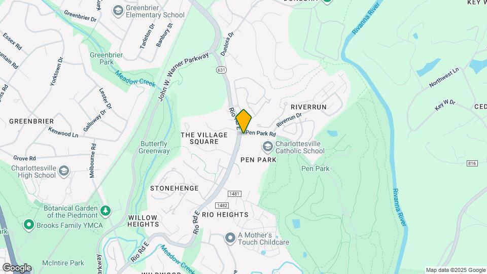 1151 Pen Park Rd Map and Location Details