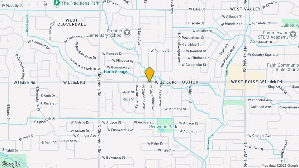 3179 N Columbine Ave Map and Location Details