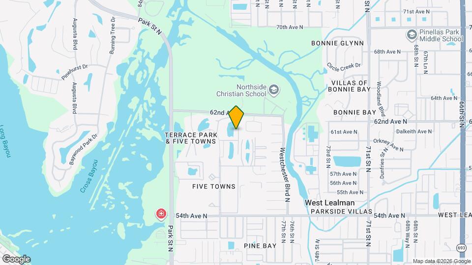 6080 80th St N Map and Location Details