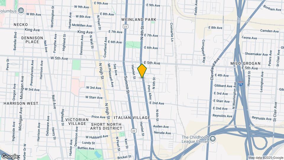 1069 N 4th St Map and Location Details