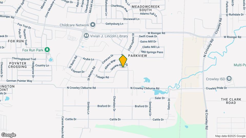 3116 Montego Bay Ln Map and Location Details