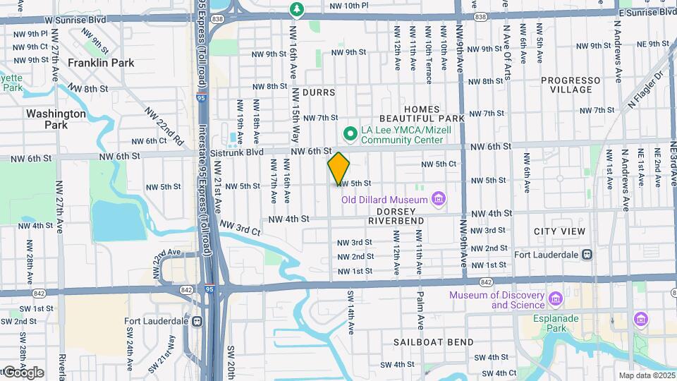 441 NW 14th Way Map and Location Details