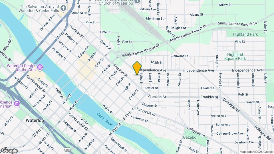 115-117 Courtland Ave Mapa y Detalles de la Ubicación