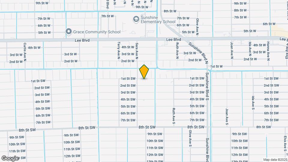 3413 1st St SW Map and Location Details