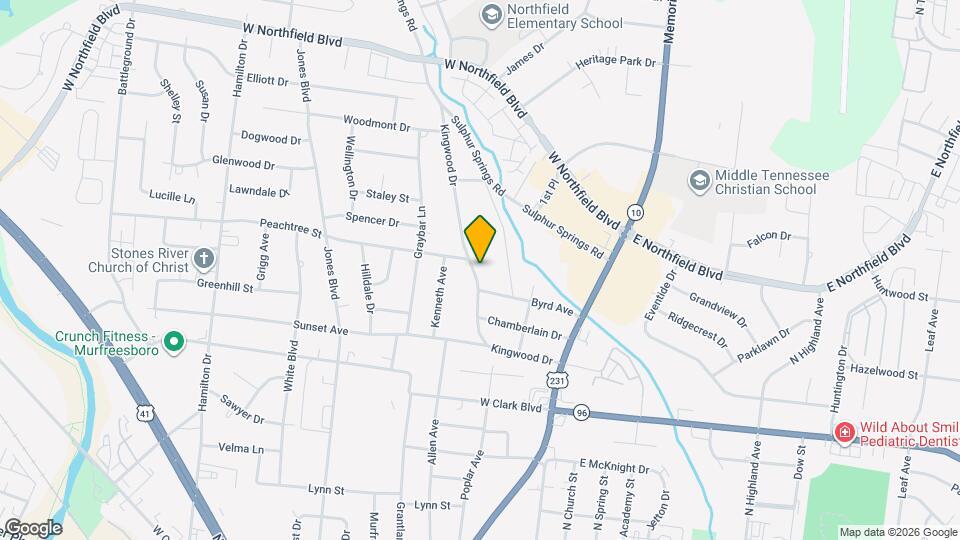 610 Kingwood Dr Map and Location Details