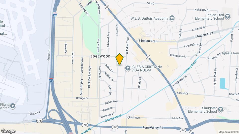 5805 Loretta St Map and Location Details