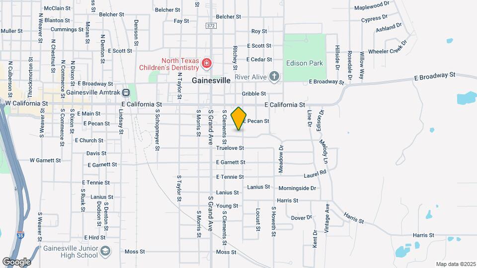 1327 Cherry St Map and Location Details