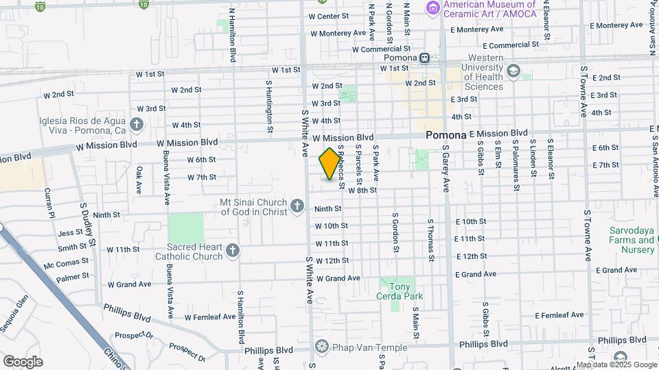 773 W 8th St Map and Location Details