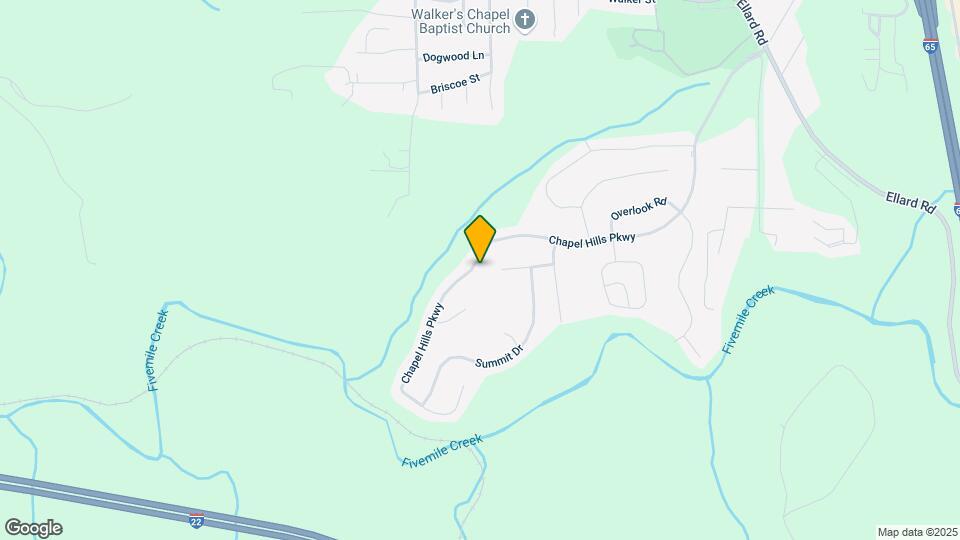3295 Chapel Hills Pkwy Map and Location Details