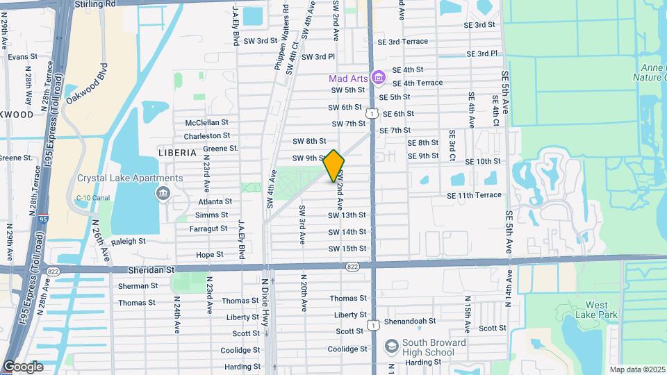 215 SW 11th St Map and Location Details