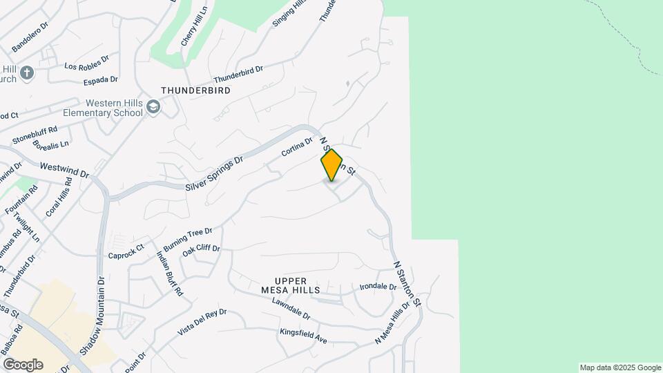 601 Firedale Ln Map and Location Details