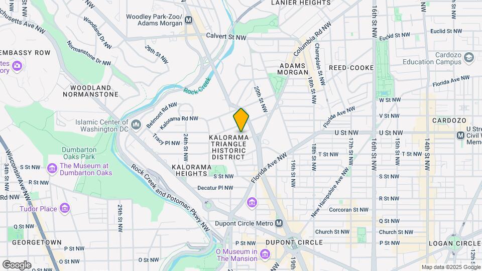 2123 California St NW Map and Location Details
