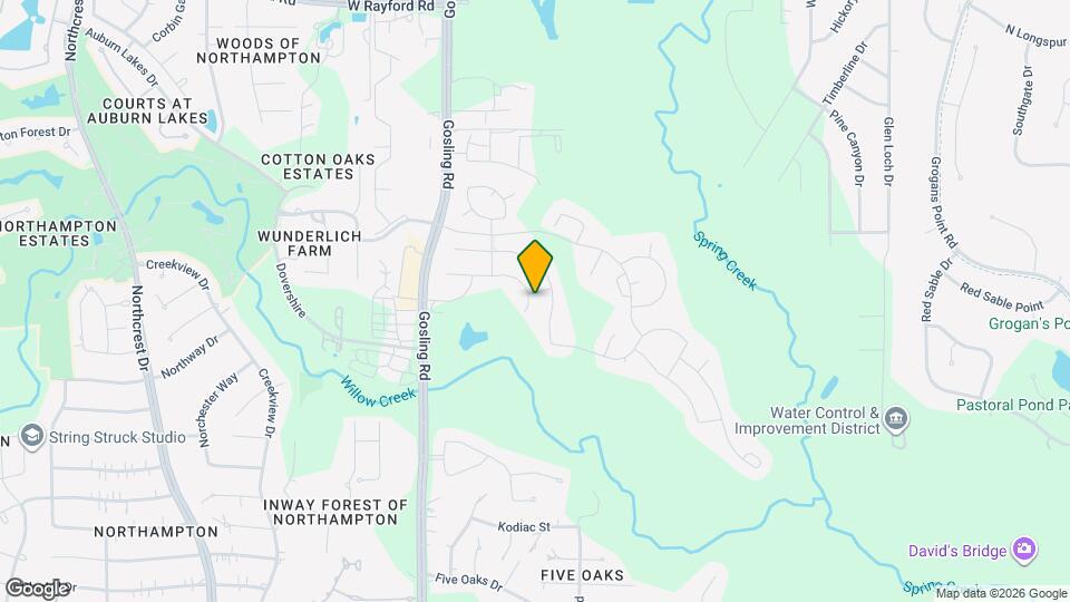 5318 Claymore Meadow Ln Map and Location Details