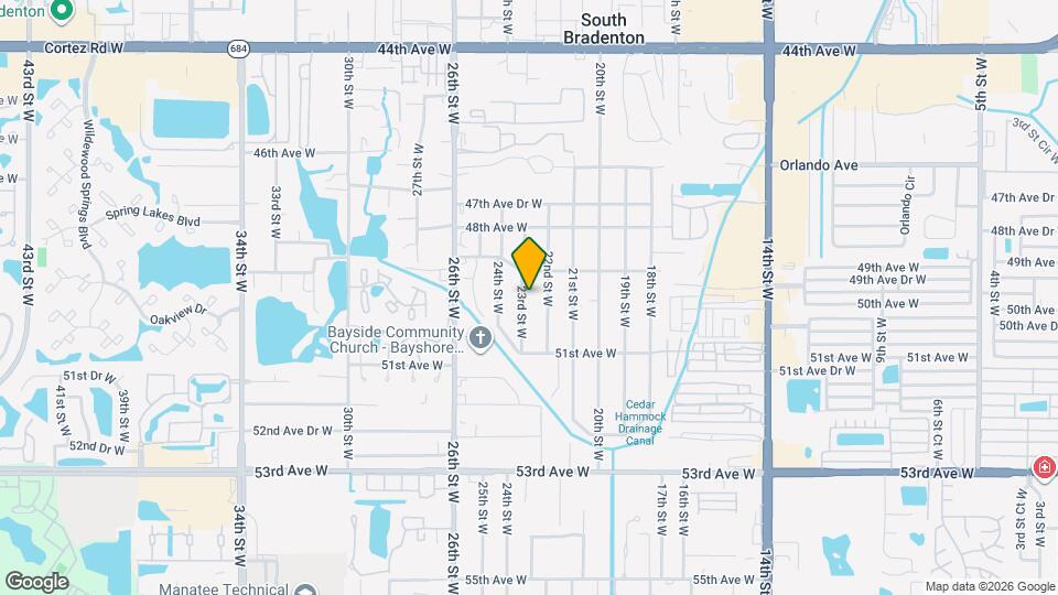 4911 23rd St W, Unit B Map and Location Details