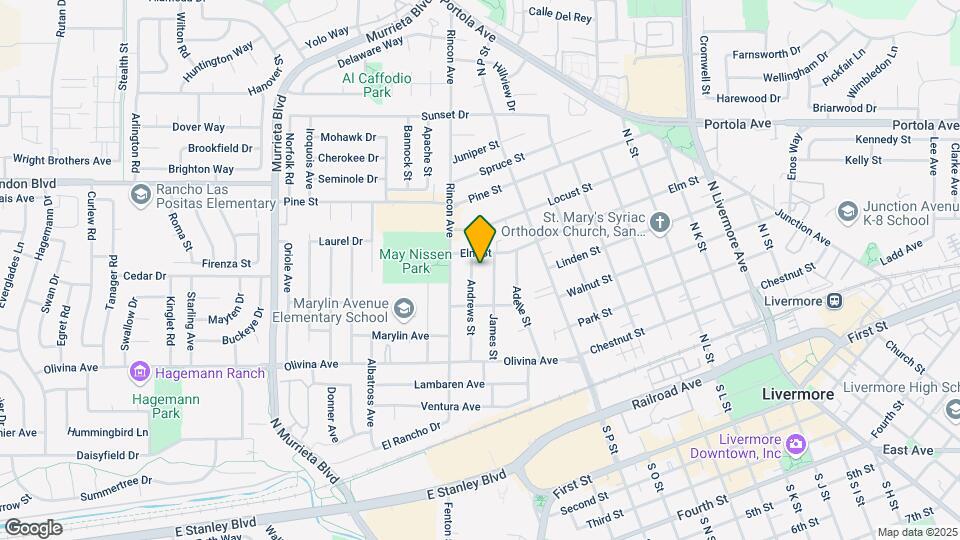 660 Andrews St Map and Location Details