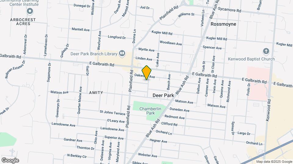 8003 Lake Ave Mapa y Detalles de la Ubicación