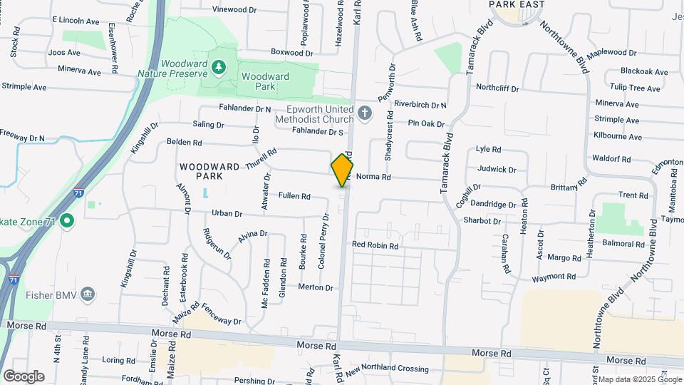 4929 Karl Rd, Unit 4929 Mapa y Detalles de la Ubicación