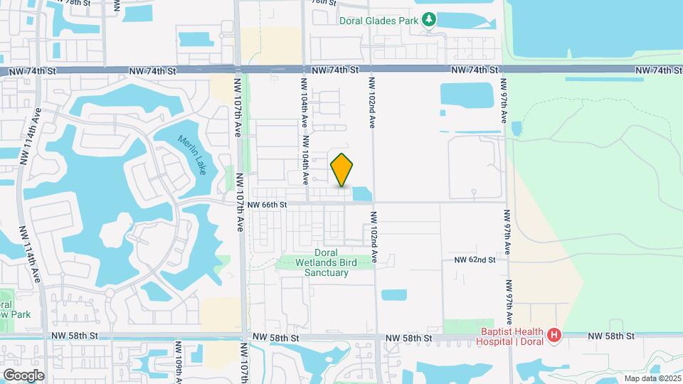 6658 NW 102nd Path Map and Location Details