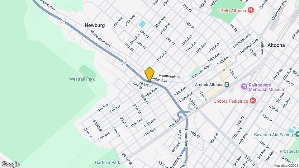 1529 18th St Map and Location Details