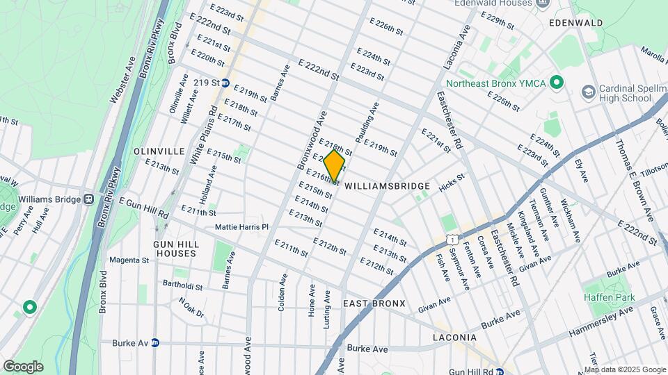 3675 Paulding Ave Mapa y Detalles de la Ubicación