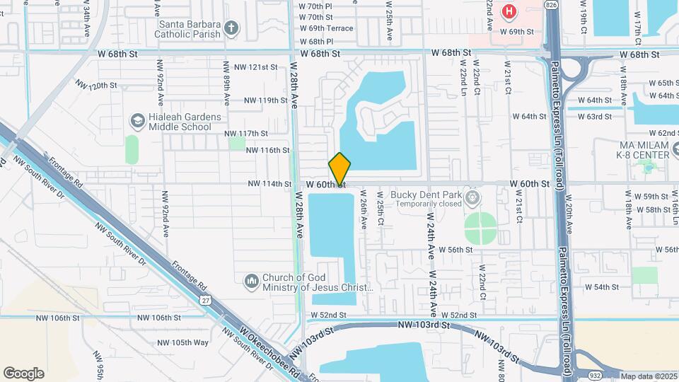 2670 W 60th St Map and Location Details