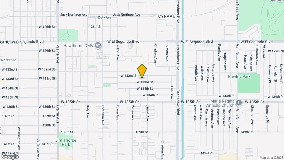 3323 W 133rd St Mapa y Detalles de la Ubicación