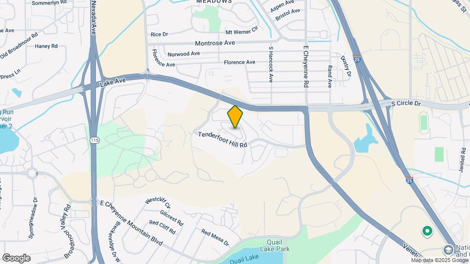 914 Tenderfoot Hill Rd Map and Location Details