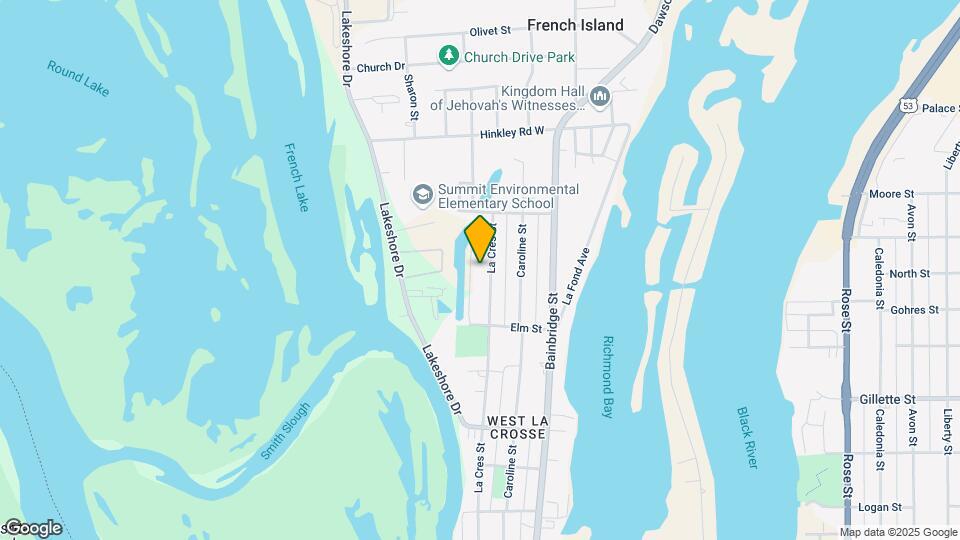 1725 La Crescent St Mapa y Detalles de la Ubicación