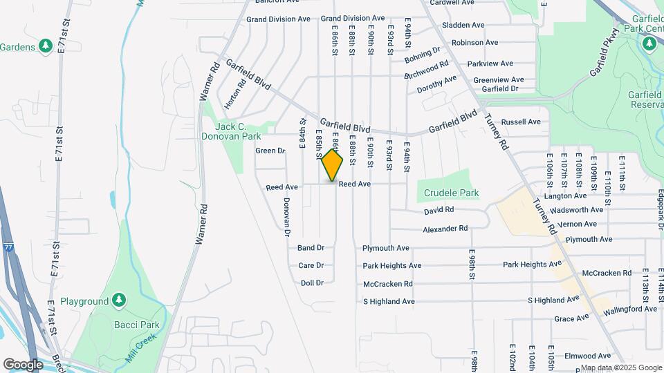 4900 E 86th St Map and Location Details