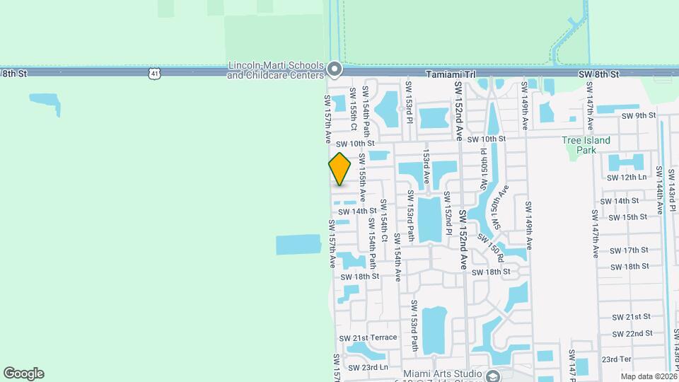 15633 SW 13th Terrace Map and Location Details