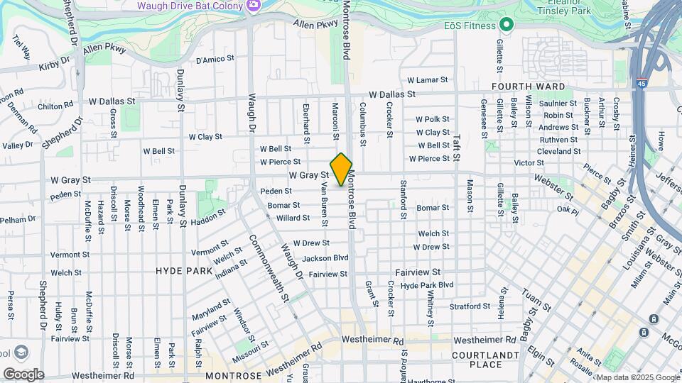 1700 Montrose Blvd Map and Location Details