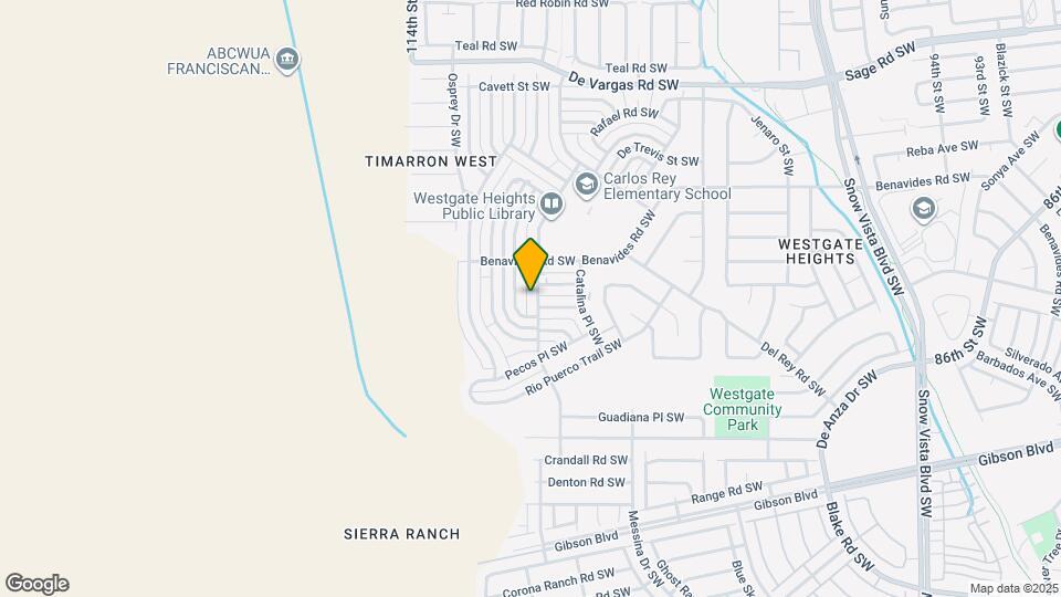 1509 Delgado Dr SW Map and Location Details