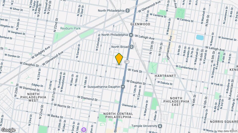 1419 W York St, Unit 2 Mapa y Detalles de la Ubicación