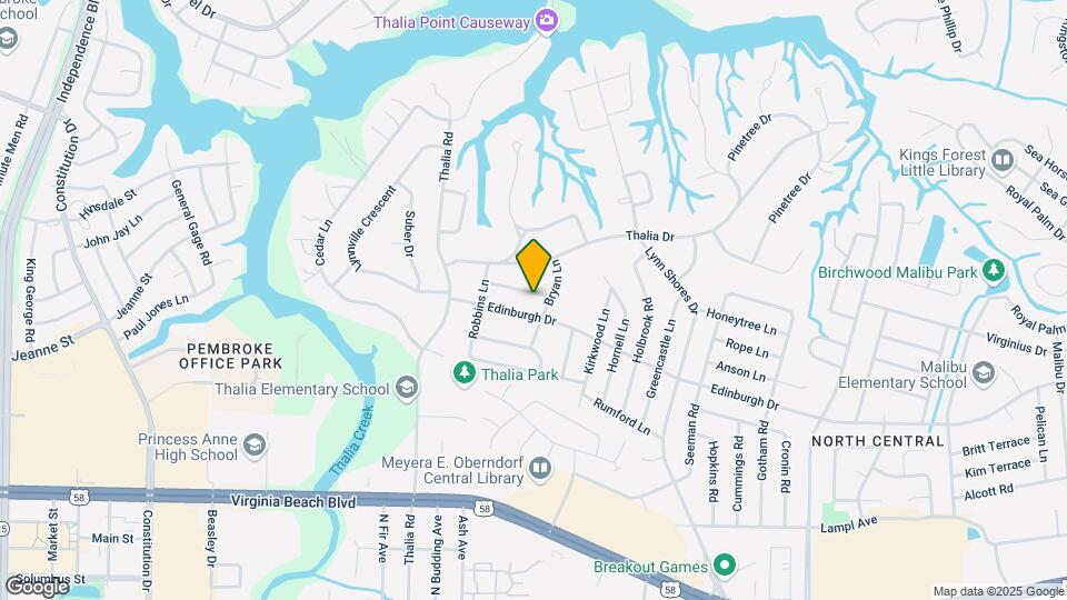 4105 Clintwood Ln Map and Location Details