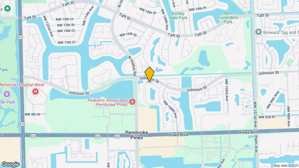10876 NW 8th St Map and Location Details