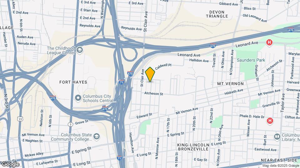 479 N Garfield Ave Mapa y Detalles de la Ubicación
