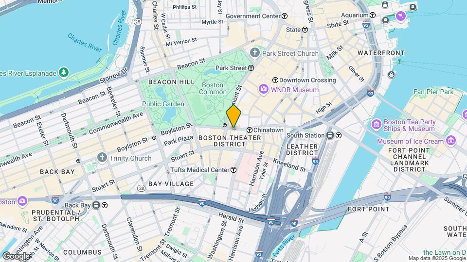 38 Boylston St, Unit 119 Map and Location Details