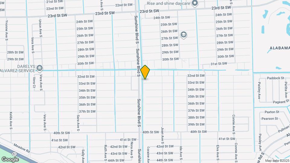 3030 33rd St SW Map and Location Details