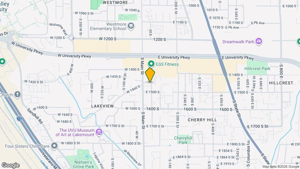 1466 S 50 E St Map and Location Details