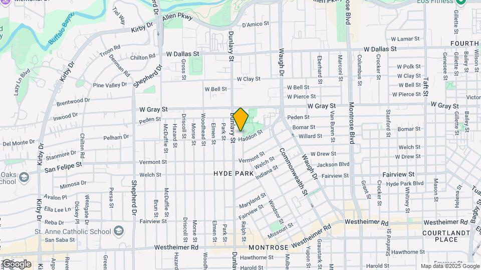 1614 Ridgewood St Map and Location Details
