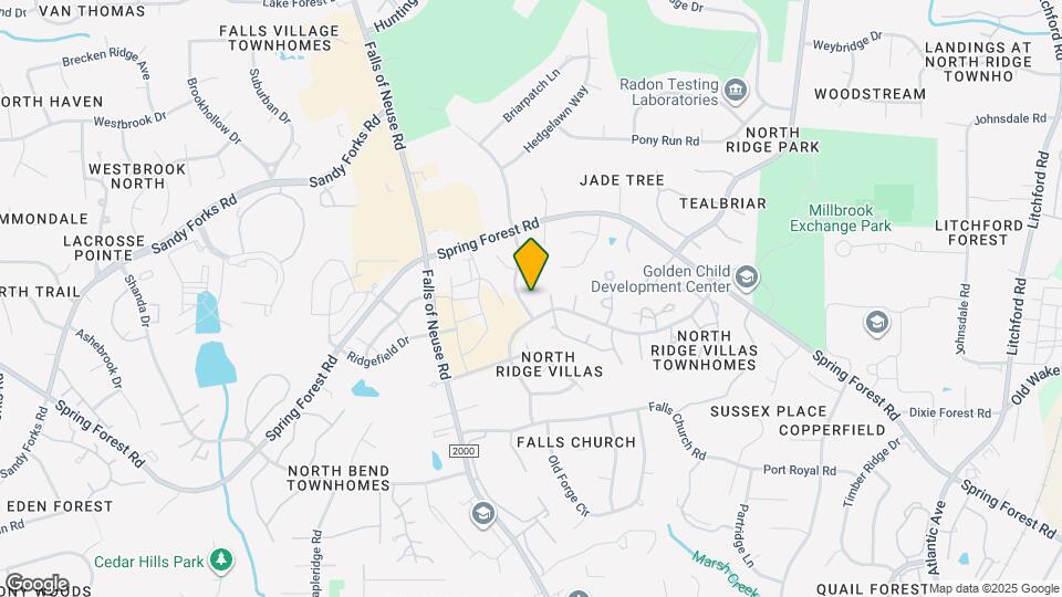 6108 New Market Way Map and Location Details