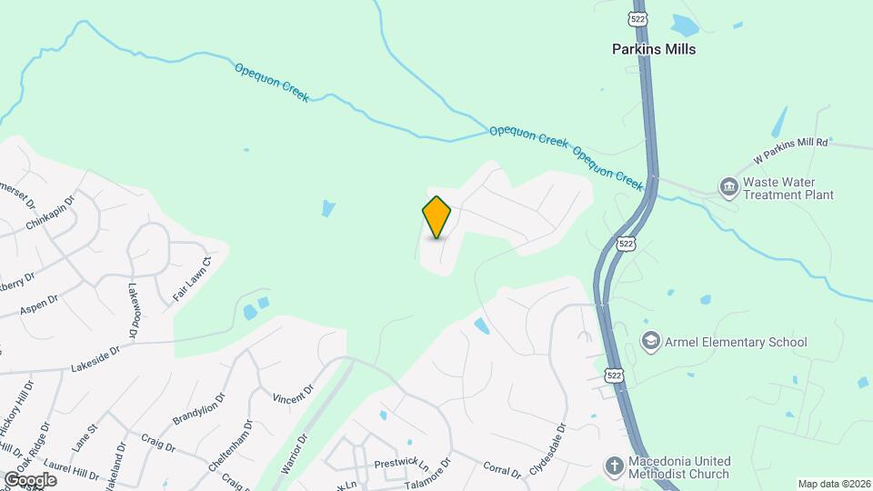 110 Camaruge Ct Map and Location Details