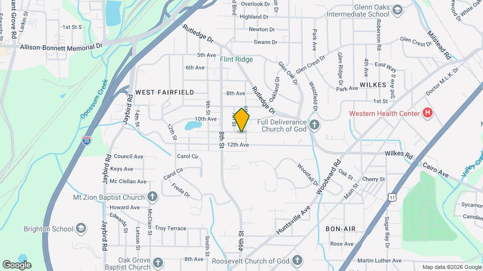 603 11th Ave Map and Location Details