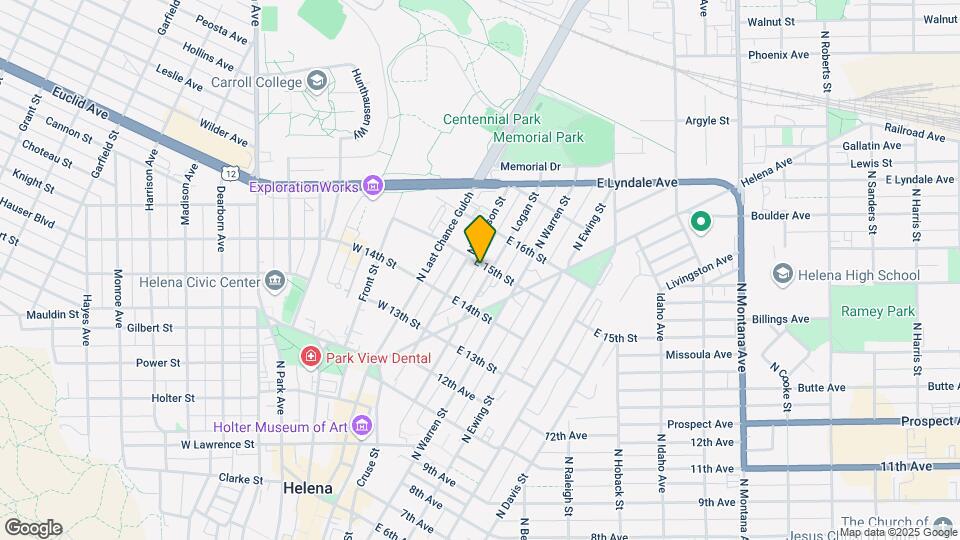 115 E 15th St Map and Location Details
