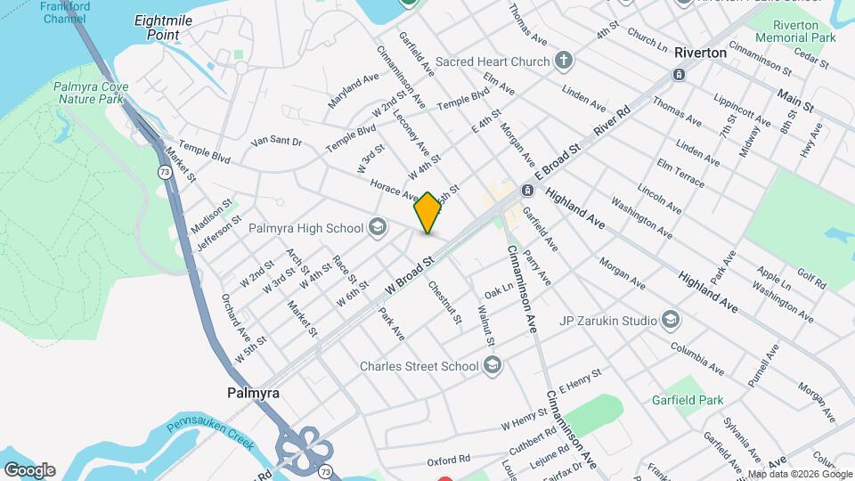 505 Delaware Ave Map and Location Details