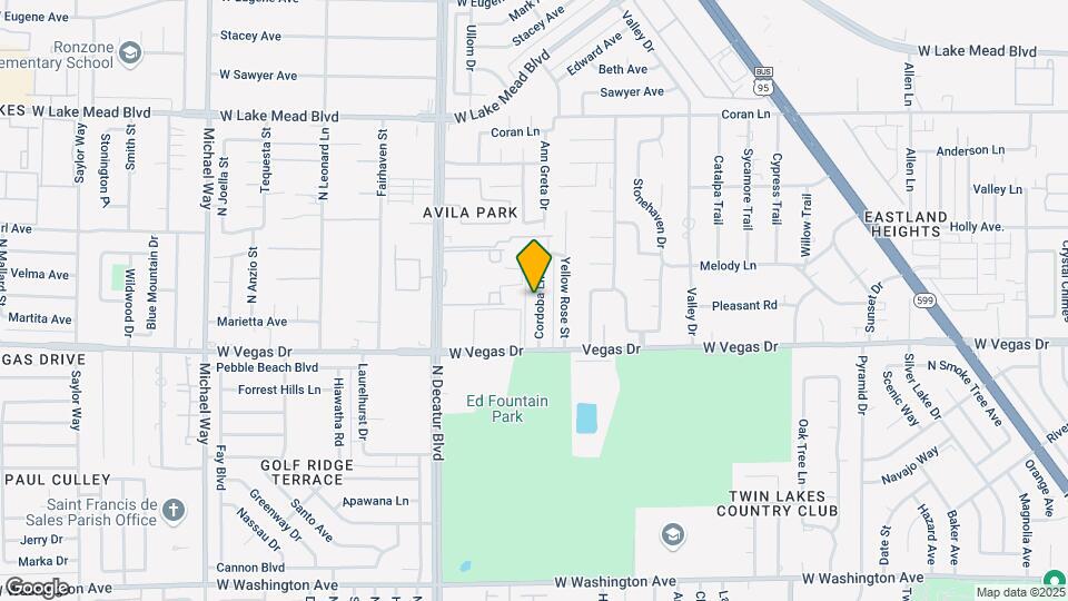 1629 Cordoba Ln Mapa y Detalles de la Ubicación