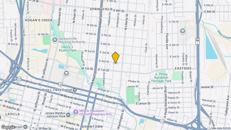 1139 N Market St Map and Location Details