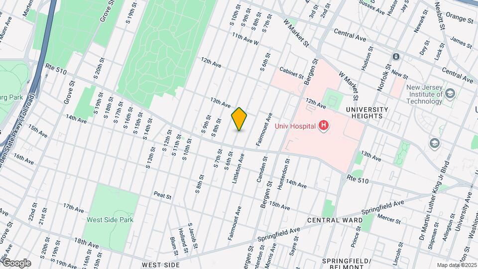 224 S 6th St Map and Location Details