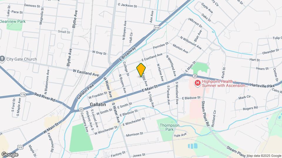 146 N Trigg Ave Map and Location Details